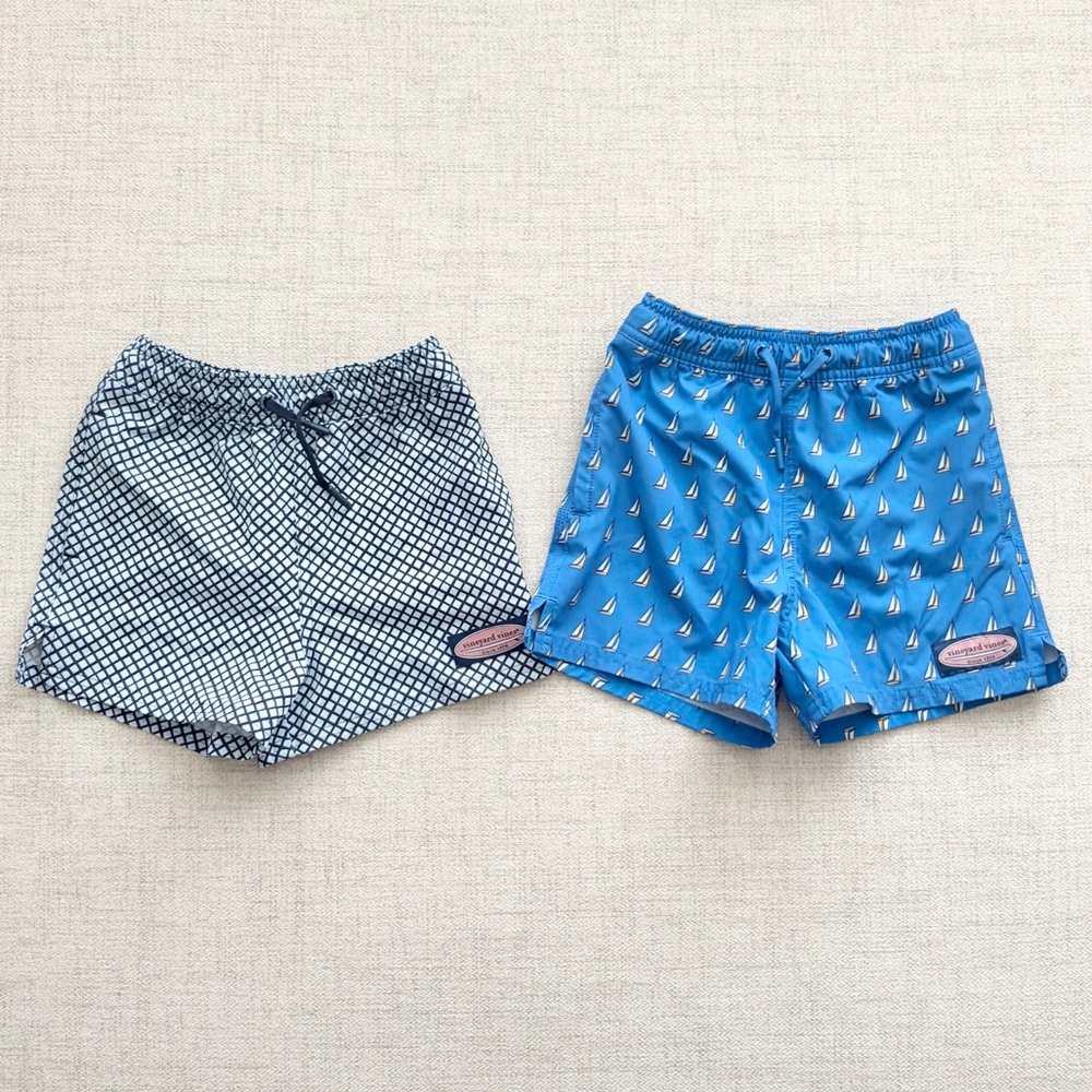 Vineyard Vines Boys Chappy Swim Trunks Size 4T